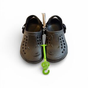 CROCS  YOUNG Kids Black ECHO collection GLOGS Water Shoes size C9.